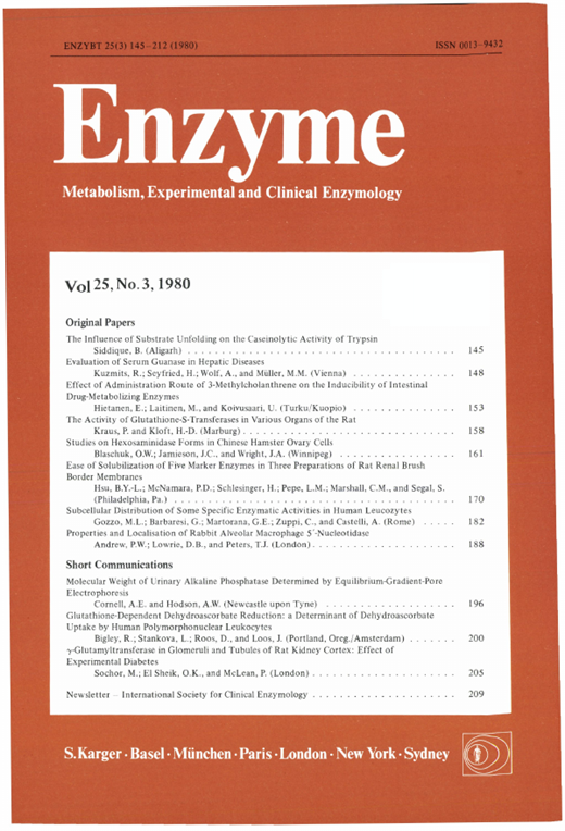 Enzyme Cover Image for Volume 25, Issue 3