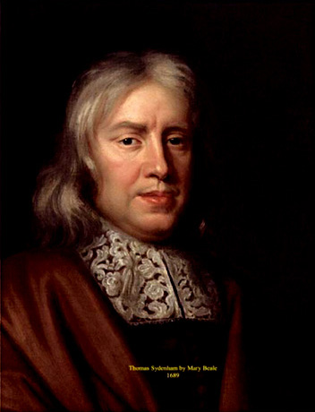 Fig. 1. Thomas Sydenham by Mary Beale. National Portrait Gallery: NPG 3901. This work, originally in 1st edition of Observationes Medicae ‘is in the public domain'.