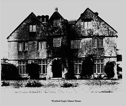 Fig. 2. Wynford Eagle Manor House.