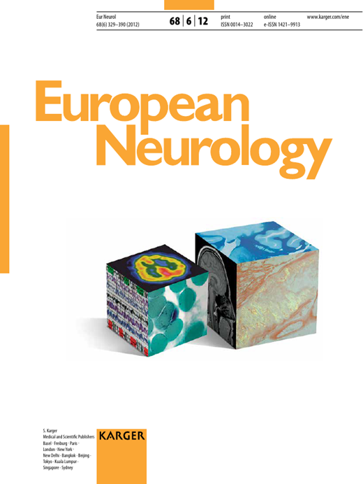 Karger Papers Contents Vol. 68, 2012 | European Neurology | Karger Publishers