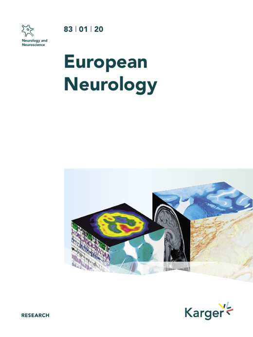 European Neurology Cover Image for Volume 83, Issue 1