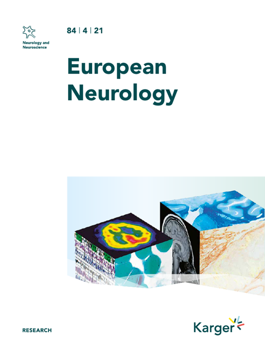 European Neurology Cover Image for Volume 84, Issue 4