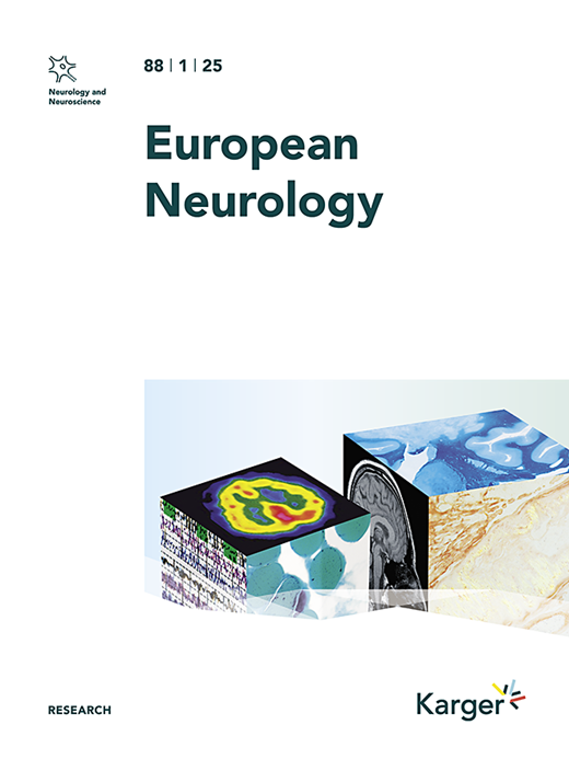 European Neurology Cover Image for Volume 88, Issue 1