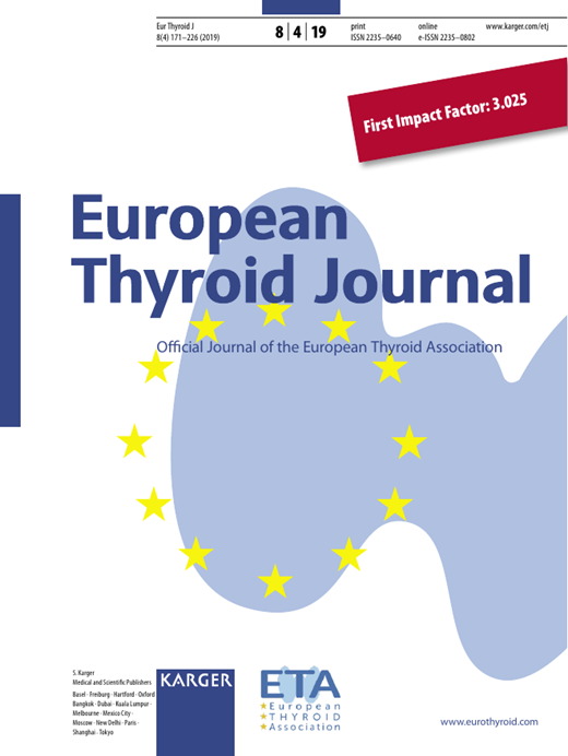 European Thyroid Journal Cover Image for Volume 8, Issue 4