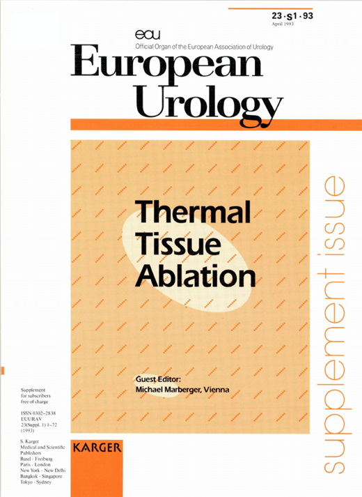 European Urology Cover Image for Volume 23, Issue Suppl. 1