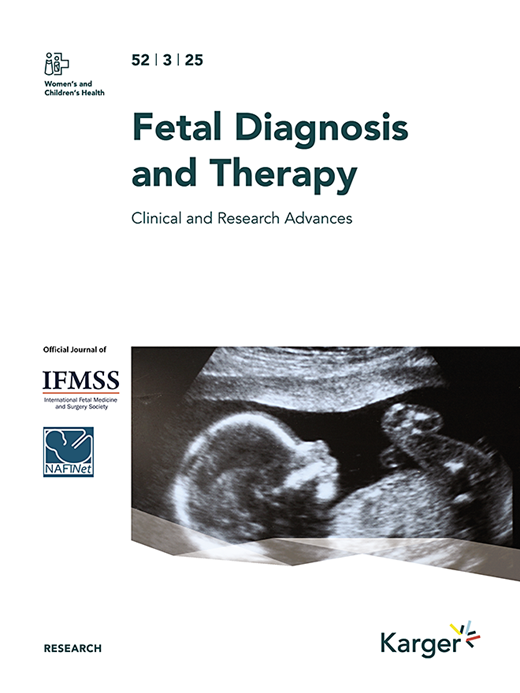 Fetal Diagnosis and Therapy Cover Image for Volume 52, Issue 3