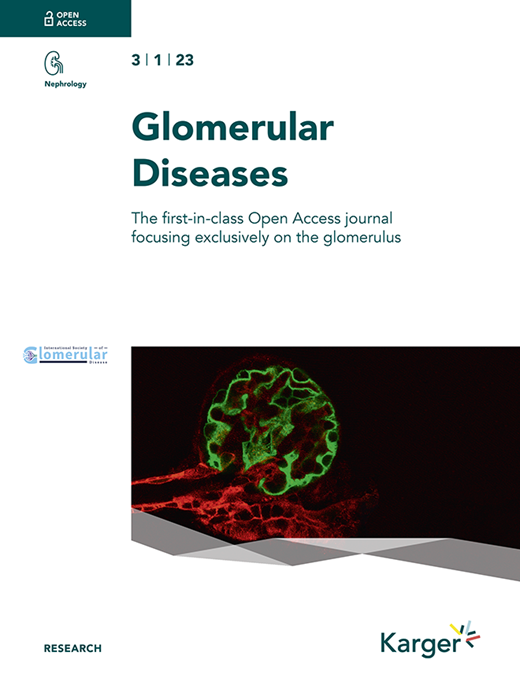 Glomerular Diseases Cover Image for Volume 3, Issue 1