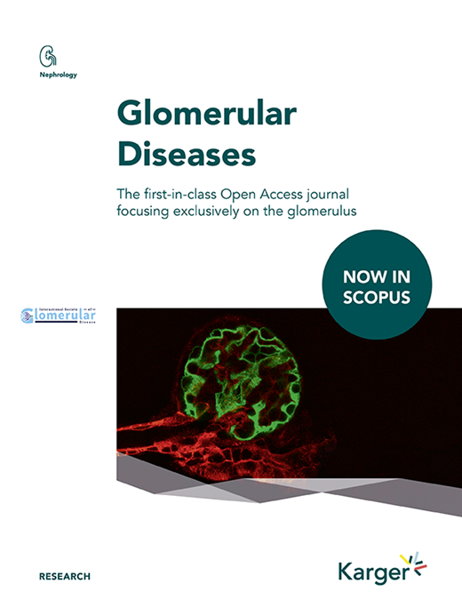 Glomerular Diseases Cover Image for Volume 5, Issue 1