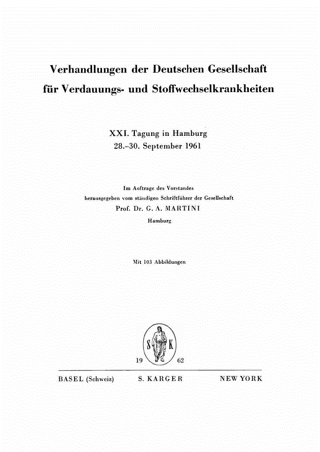 First page of Title Page / Table of Contents
