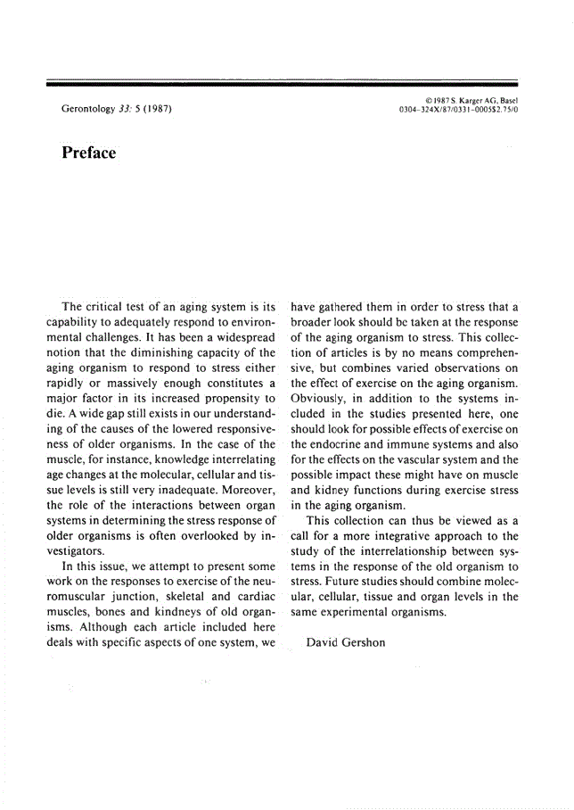 First page of Preface