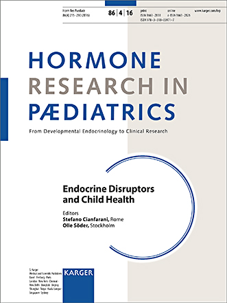 Hormone Research in Paediatrics Cover Image for Volume 86, Issue 4