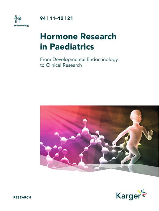 Hormone Research in Paediatrics Cover Image for Volume 94, Issue 11-12