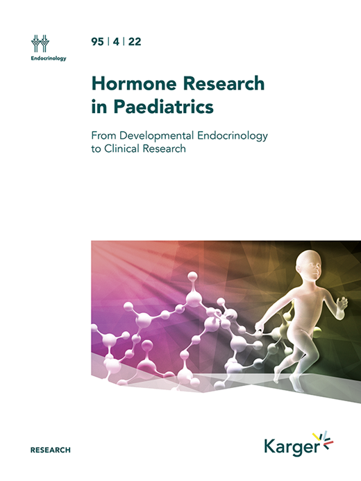 Hormone Research in Paediatrics Cover Image for Volume 95, Issue 4