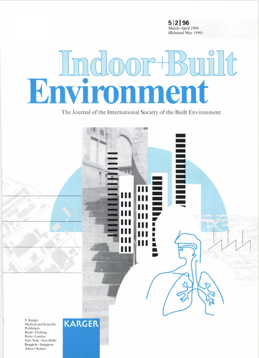 Indoor and Built Environment Cover Image for Volume 5, Issue 2