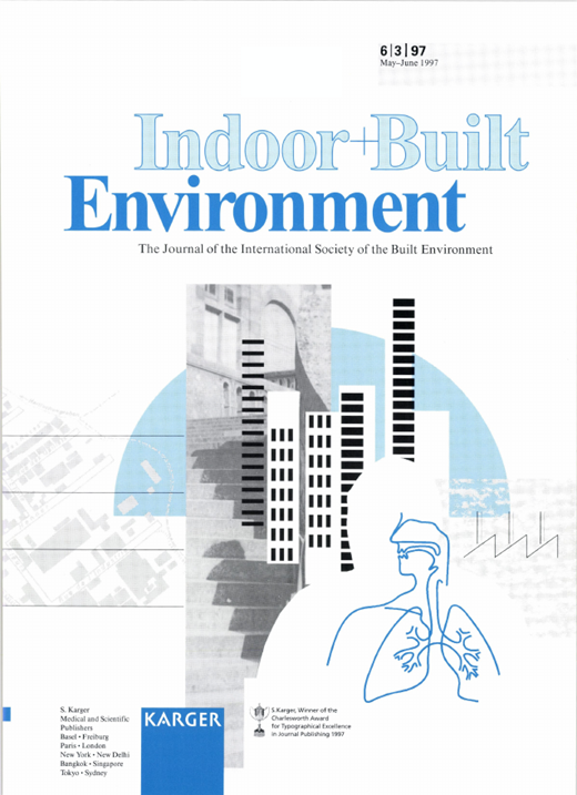 Indoor and Built Environment Cover Image for Volume 6, Issue 3