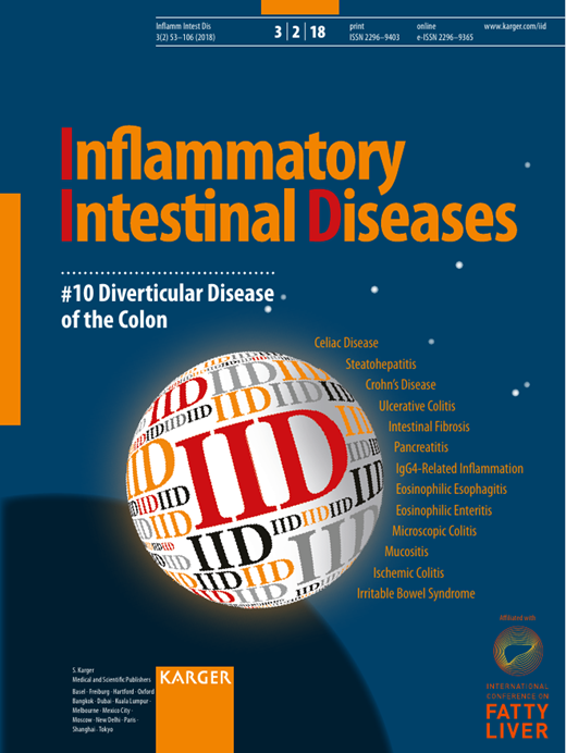Inflammatory Intestinal Diseases Cover Image for Volume 3, Issue 2