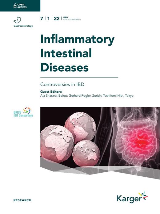 Inflammatory Intestinal Diseases Cover Image for Volume 7, Issue 1