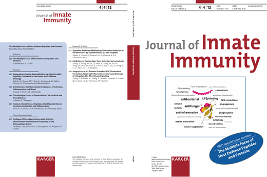 Journal of Innate Immunity Cover Image for Volume 4, Issue 4