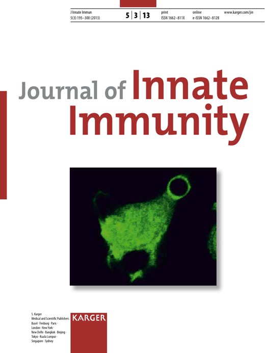 Journal of Innate Immunity Cover Image for Volume 5, Issue 3