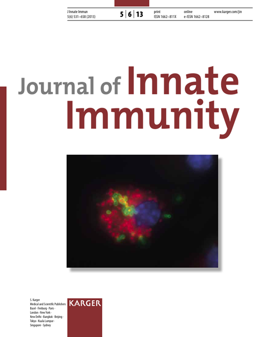 Journal of Innate Immunity Cover Image for Volume 5, Issue 6