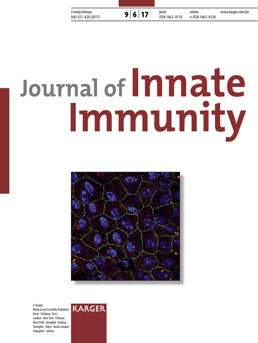 Journal of Innate Immunity Cover Image for Volume 9, Issue 6