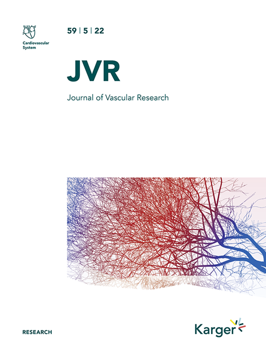 Journal of Vascular Research Cover Image for Volume 59, Issue 5