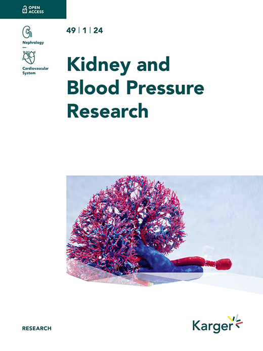 Kidney and Blood Pressure Research Cover Image for Volume 49, Issue 1