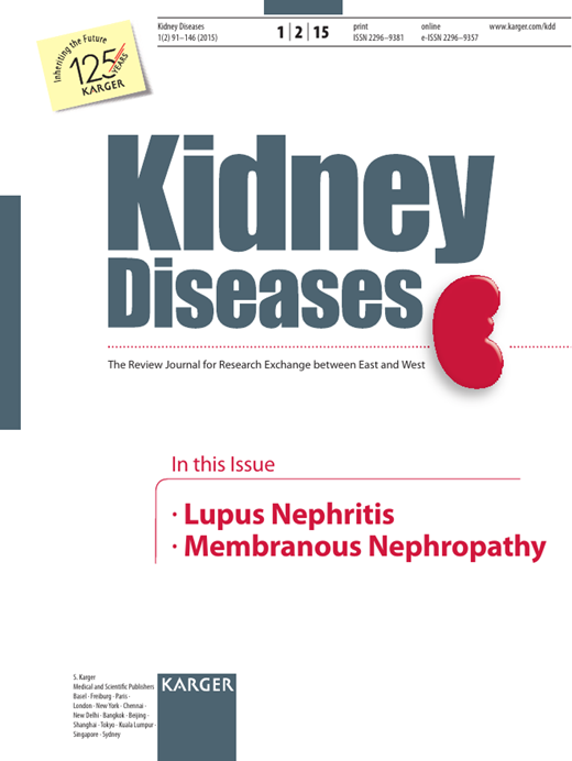 Kidney Diseases Cover Image for Volume 1, Issue 2