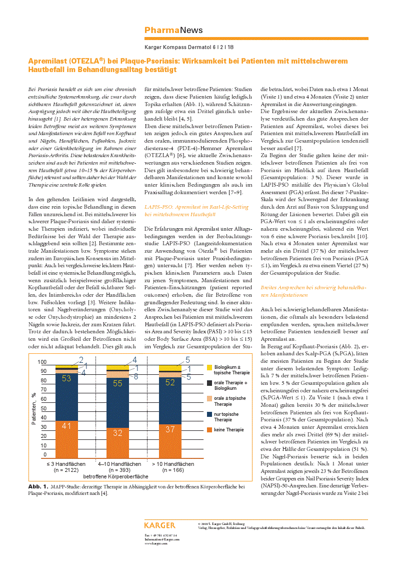 First page of PharmaNews