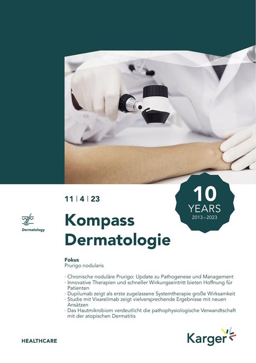 Kompass Dermatologie Cover Image for Volume 11, Issue 4