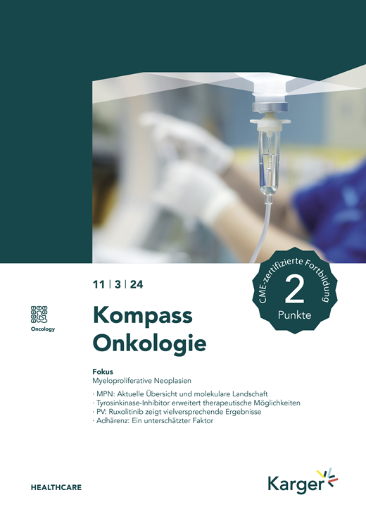 Kompass Onkologie Cover Image for Volume 11, Issue 3
