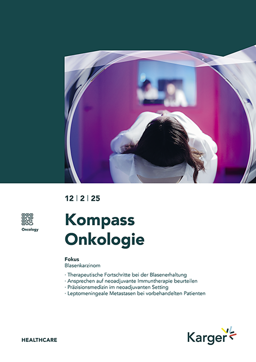 Kompass Onkologie Cover Image for Volume 12, Issue 2