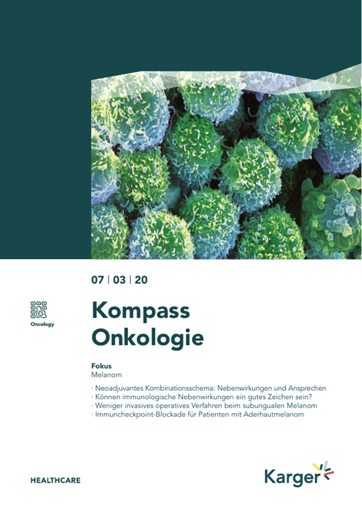 Kompass Onkologie Cover Image for Volume 7, Issue 3