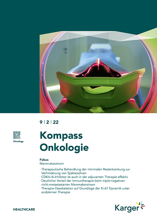 Kompass Onkologie Cover Image for Volume 9, Issue 2