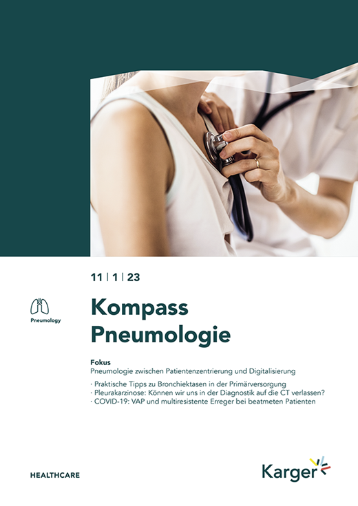 Kompass Pneumologie Cover Image for Volume 11, Issue 1