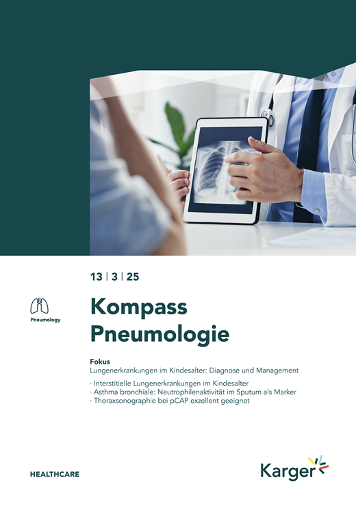 Kompass Pneumologie Cover Image for Volume 13, Issue 3