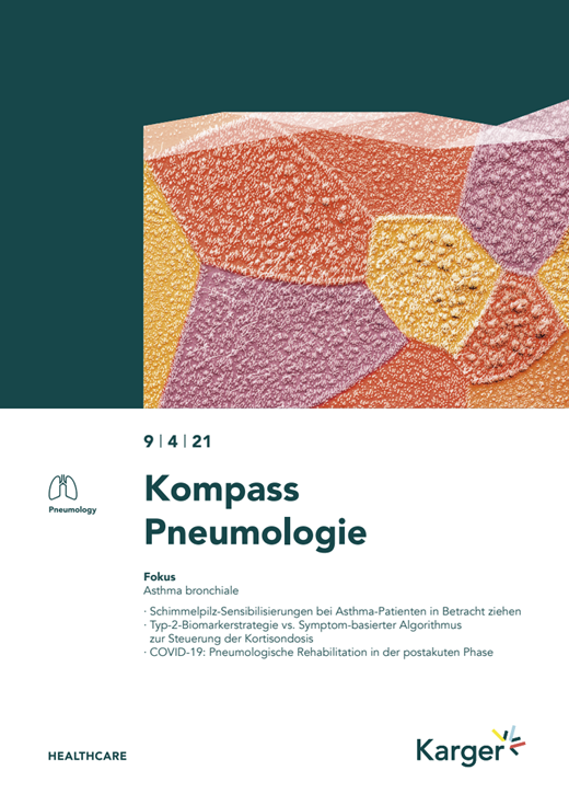 Kompass Pneumologie Cover Image for Volume 9, Issue 4