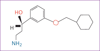 Fig. 1. Molekülstruktur von Emixustat.