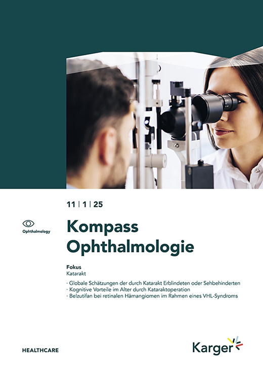 Kompass Ophthalmologie Cover Image for Volume 11, Issue 1