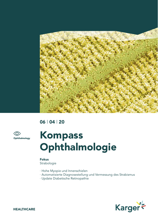 Kompass Ophthalmologie Cover Image for Volume 6, Issue 4