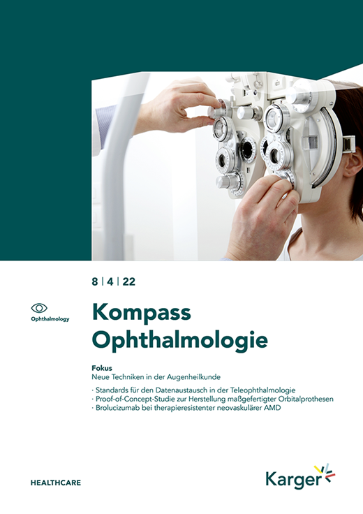 Kompass Ophthalmologie Cover Image for Volume 8, Issue 4