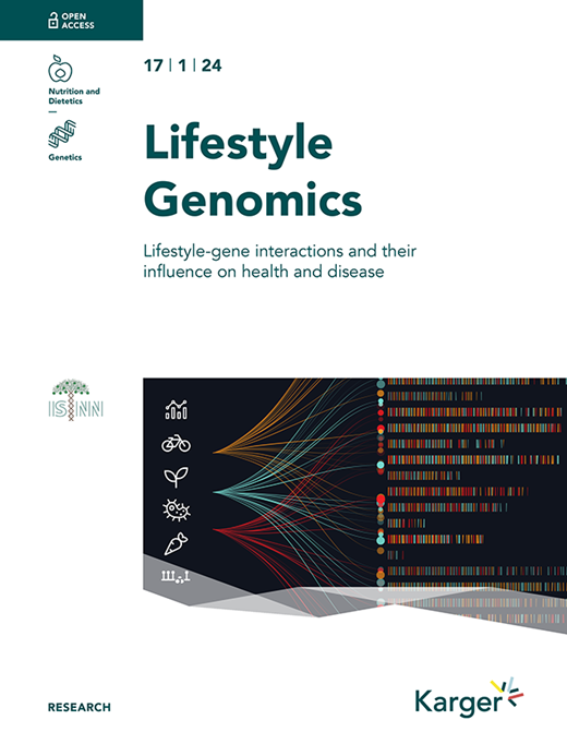 Lifestyle Genomics Cover Image for Volume 17, Issue 1