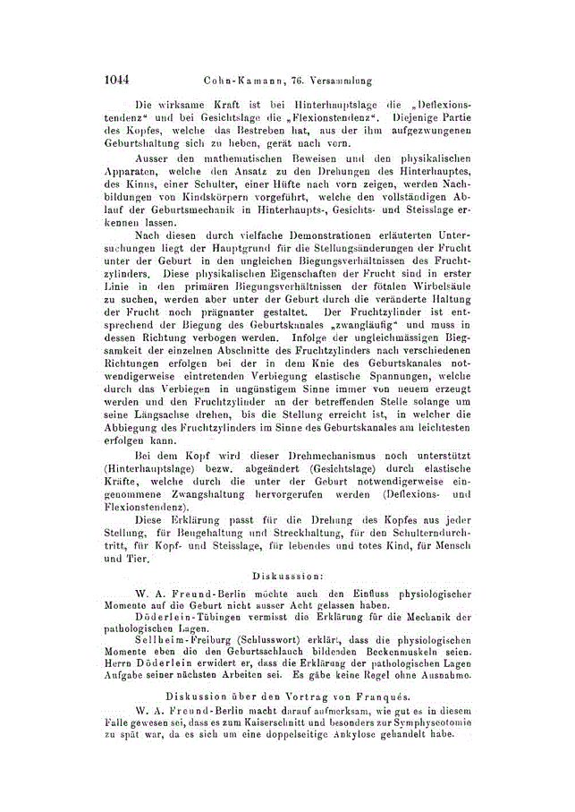 First page of 76. Versammlung deutscher Naturforscher und ärzte in Breslau (Part 2 of 2)