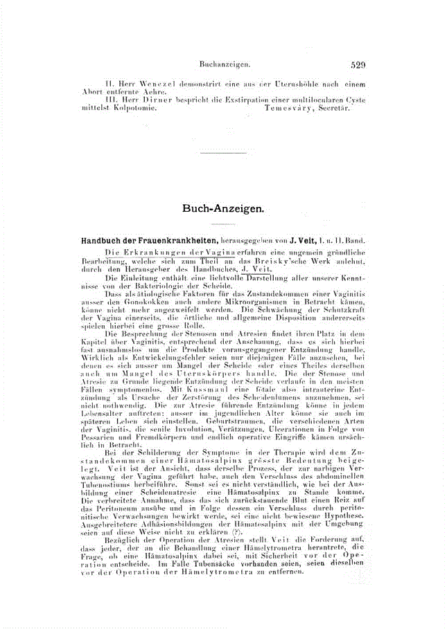 First page of Buch-Anzeigen
