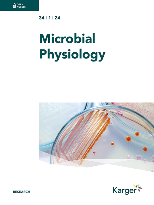 Microbial Physiology Cover Image for Volume 34, Issue 1