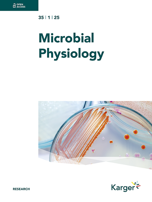 Microbial Physiology Cover Image for Volume 35, Issue 1