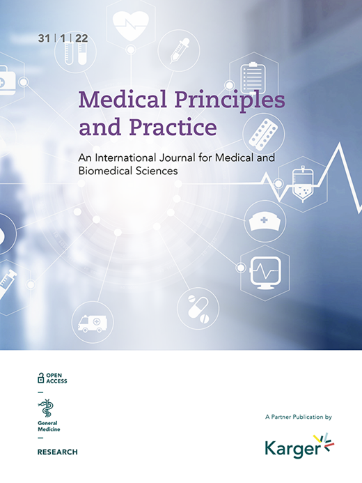 Medical Principles and Practice Cover Image for Volume 31, Issue 1