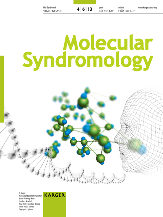 Molecular Syndromology Cover Image for Volume 4, Issue 6