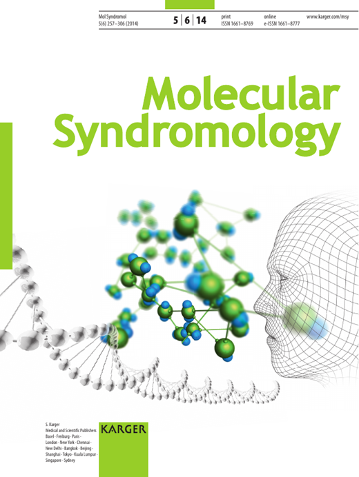 Molecular Syndromology Cover Image for Volume 5, Issue 6
