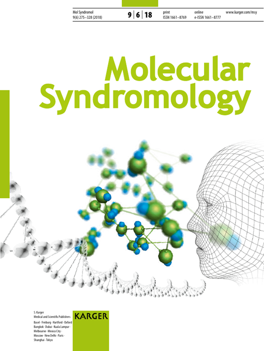 Molecular Syndromology Cover Image for Volume 9, Issue 6